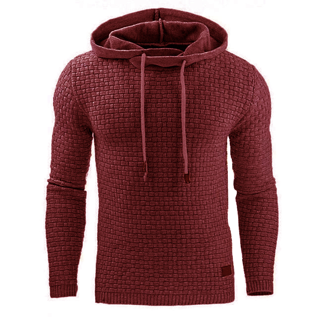 Hoodie Sweater - Men's hoodies sweater for all season red