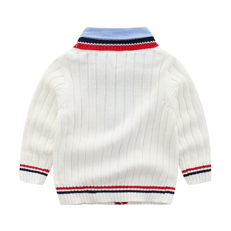 Cardigan sweater for Kids White