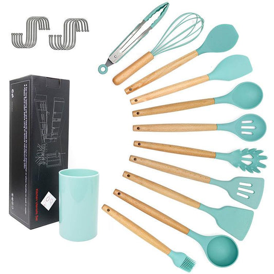 Ustensiles de cuisine cuillère de cuisine en silicone pelle batterie de cuisine