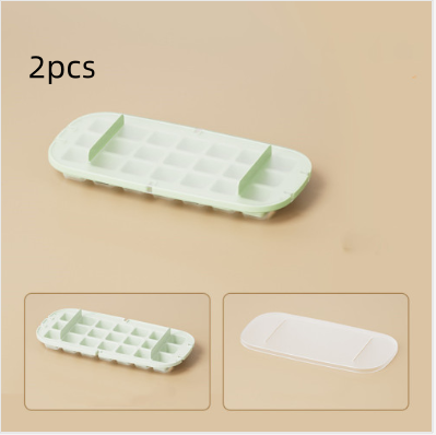 Ice Box Ice Cube Tray Grid High Capacity Food Grade Kitchen Gadgets