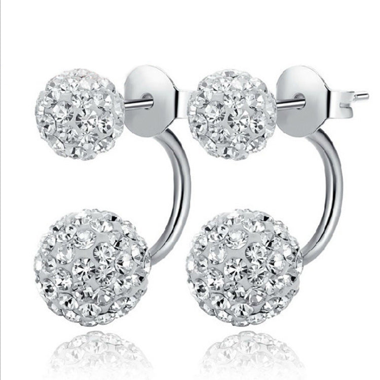 Boucles d'oreilles strass