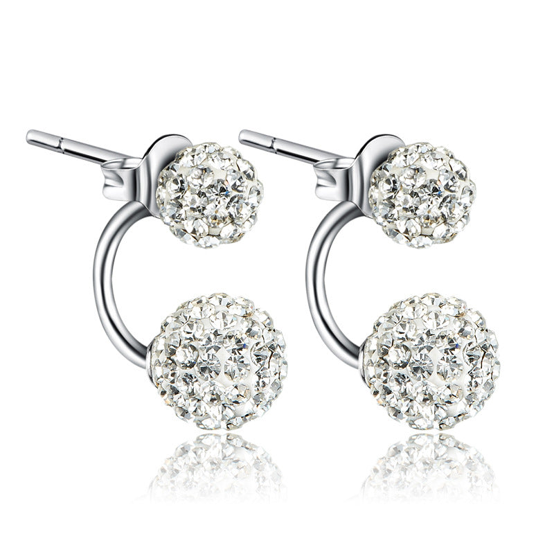 Boucles d'oreilles strass