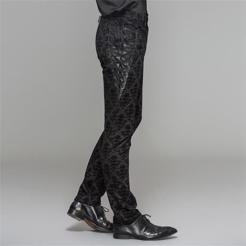 Pantalon noir pour hommes