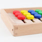  Educational Toys - Wooden Seven-Color Logic Puzzle - Early Childhood Educational Toy for Developing Critical Thinking