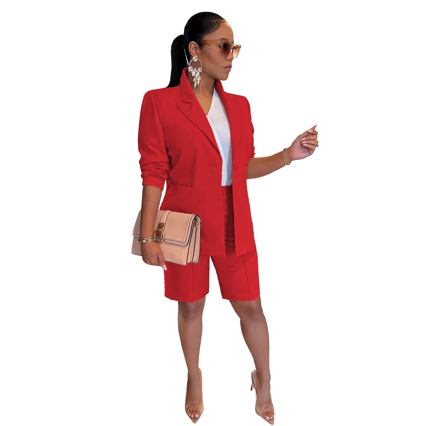 Business Coat Shorts Spring And Summer Leisure Suit