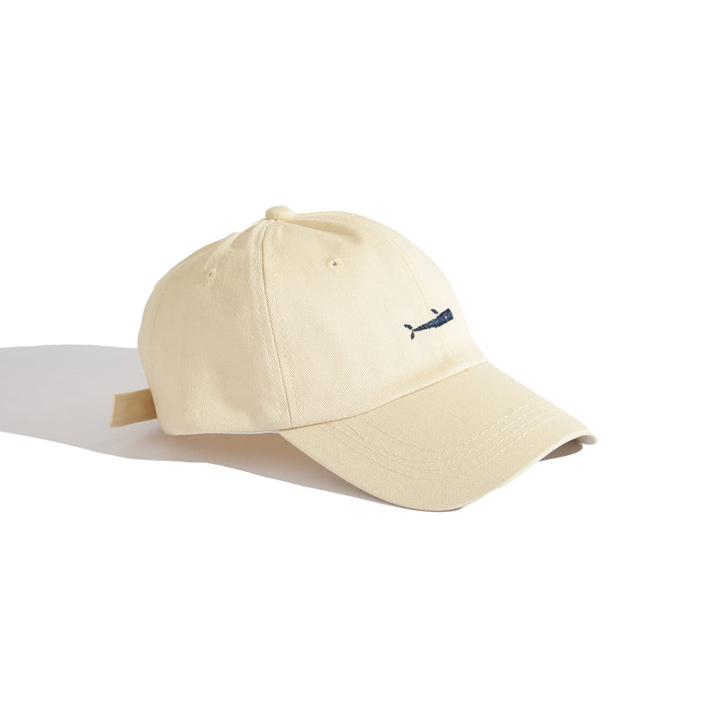 Baseball Cap Embroidery Cap off-white color