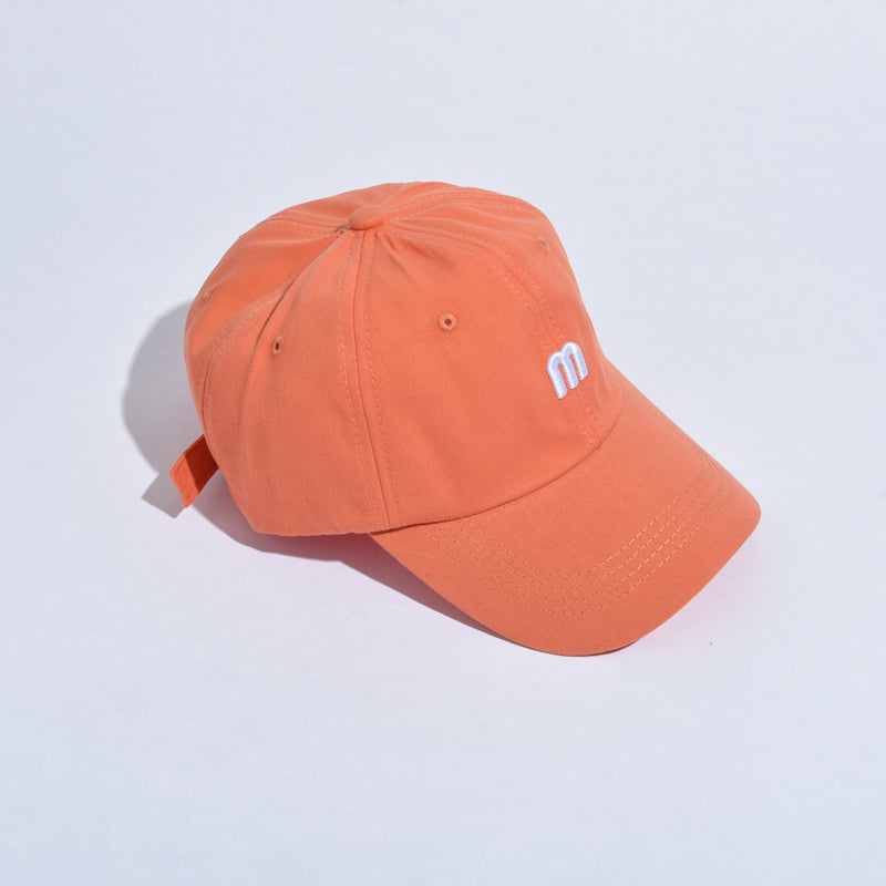 Baseball Cap Embroidery Cap orange color