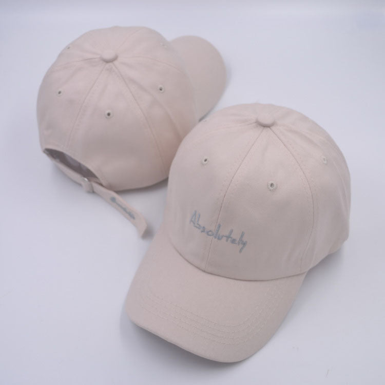 Cap - Three Bar Baseball Cap Men's Soft Top Casual