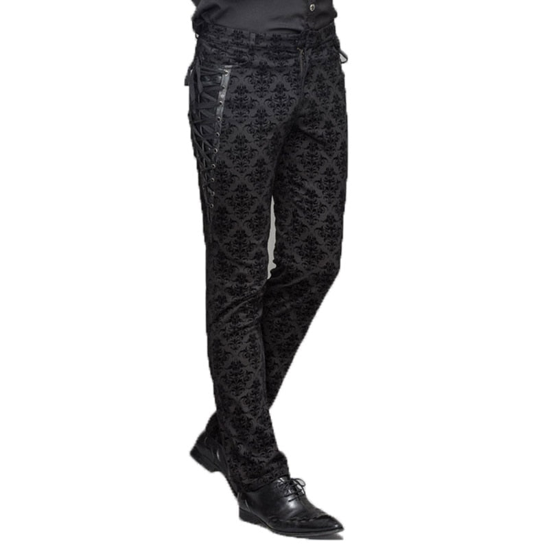 Pantalon noir pour hommes