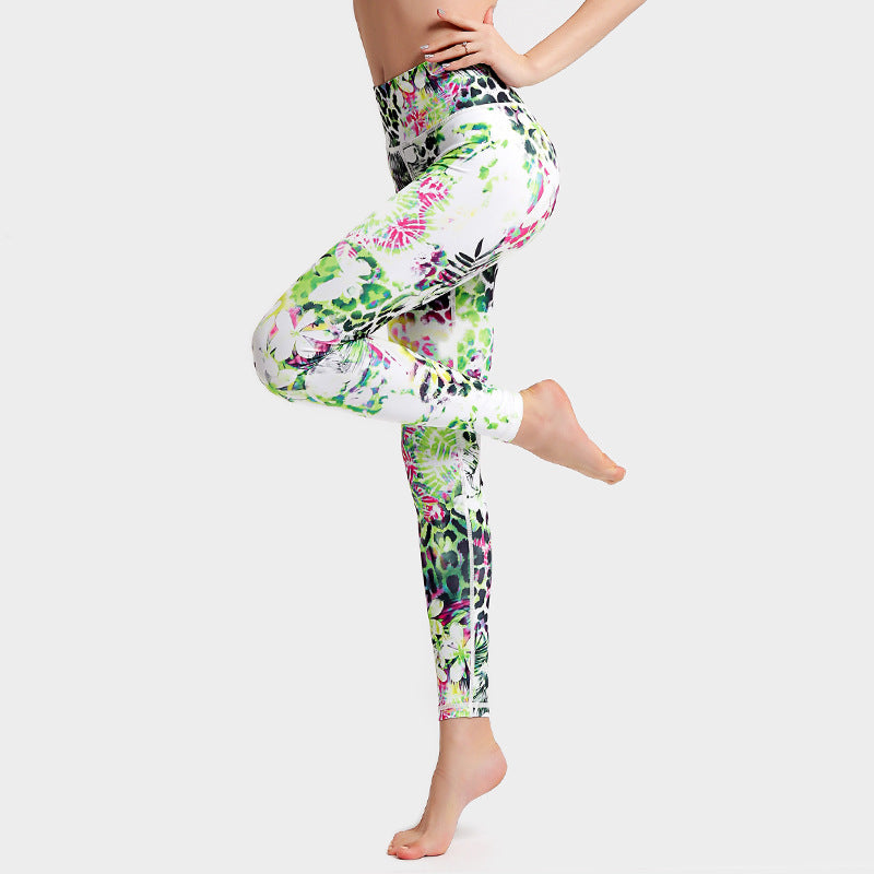 Mode Tie Dye Leggings Frauen Fitness Yoga Hosen Push-Up Workout Sport Legging Hohe Taille Strumpfhosen Gym Damen Kleidung