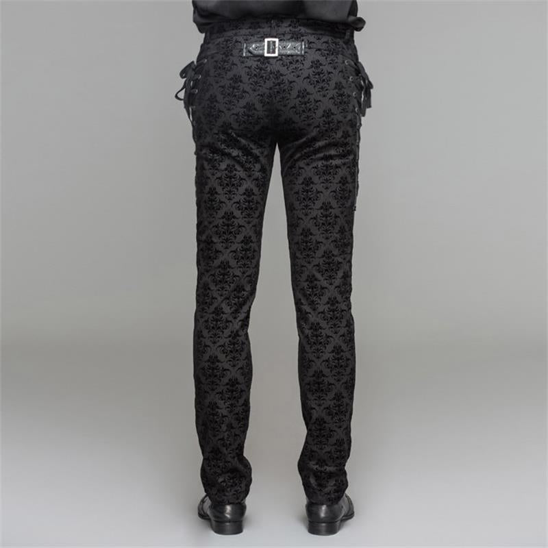 Pantalon noir pour hommes