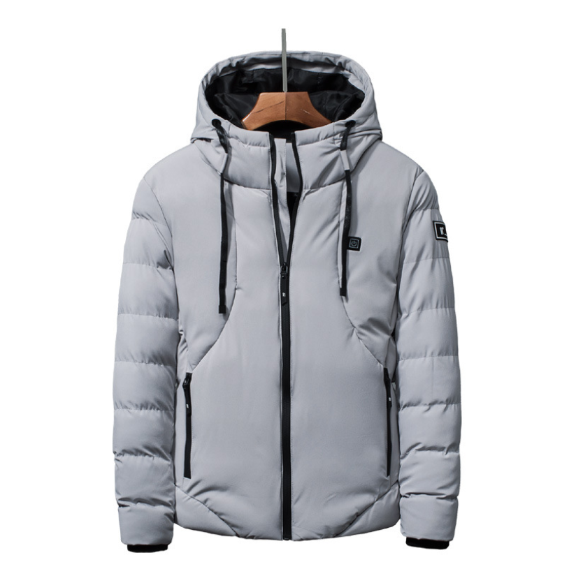 Heated Jackets - New Men Women Cotton Coat USB Smart Electric Heated Jackets