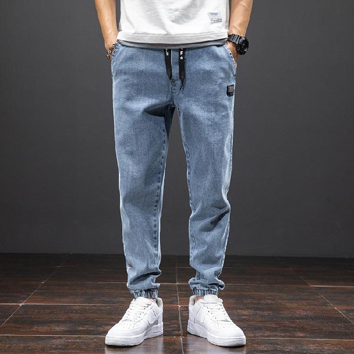 Modische, lockere Stretch-Jeans für Herren