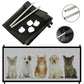 Pet Doors - Pets Dog Cat Baby Safety Gate Mesh Fence Magic Portable Guard Net Stairs Doors