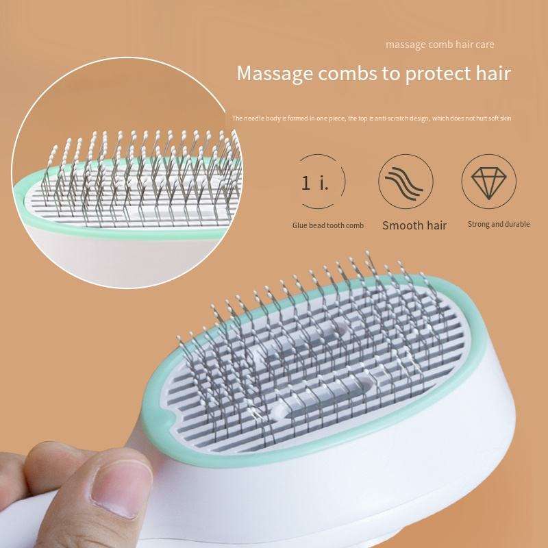 Cat Comb Dog Hair Remover Brush UVC Sterilization