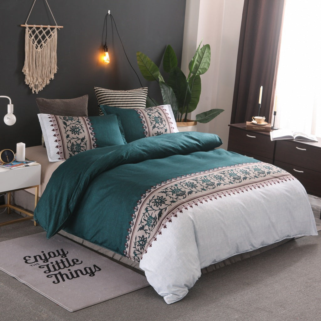 Simple plain bedding