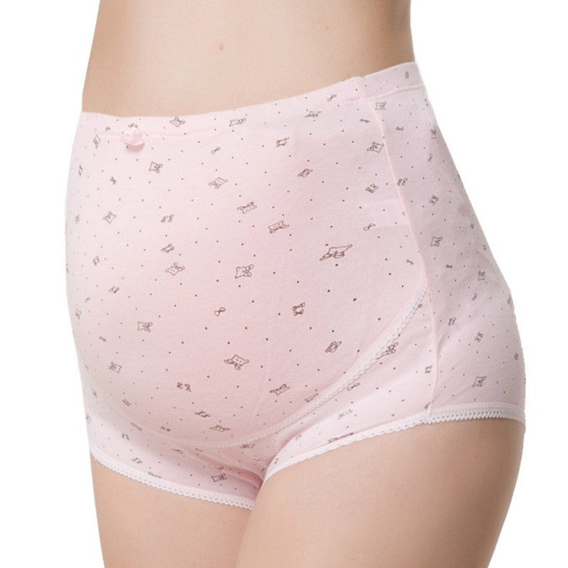 Sous-vêtements pour femmes enceintes, pantalons de levage du ventre, vêtements de maternité, pantalons taille haute réglables en coton 