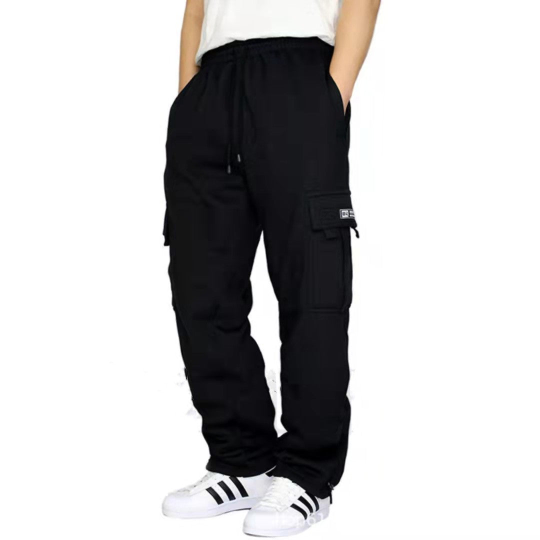 Männer Hosen Jogginghose Stretch Elastische Taille Jogger Sport Hosen Kordelzug Hosen Mode Herren Kleidung