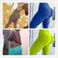 Leggings - High Waist Booty Lifting Anti Cellulite Scrunch Leggings Without Pocket