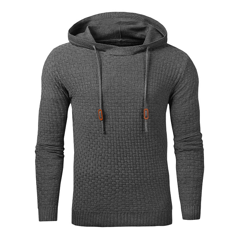 Hoodie Sweater - Men's hoodies sweater for all season grey