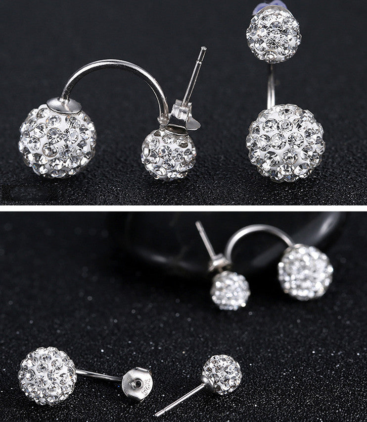 Boucles d'oreilles strass