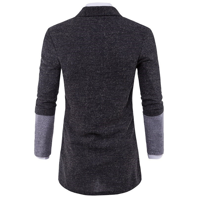 Strickjacke Pullover Herren Freizeitmantel Strickwaren Mantel Herrenbekleidung