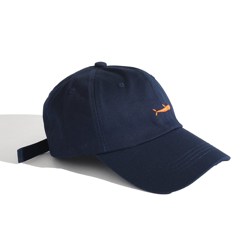 Baseball Cap Embroidery Cap navy blue color