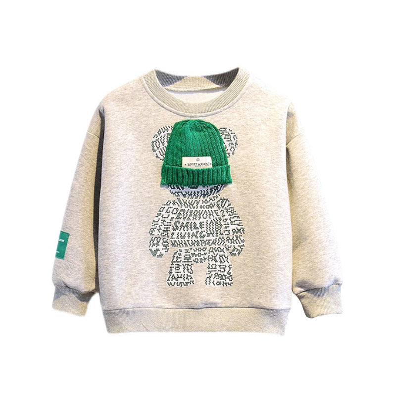 Men's And Women's Spring Clothing Suit Children's Sweater Two Pieces