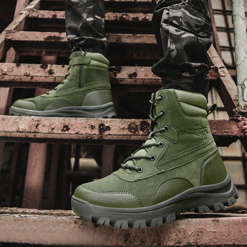 Bottes de combat antidérapantes Flying Outdoor pour hommes