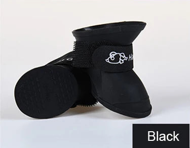 Pet Dog Cats Rain Shoes Pet Boots Rubber Portable Anti Slip Waterproof Pet Dog Cat Rain Shoes Pet Supplies Size S/M/L/XL/XXL
