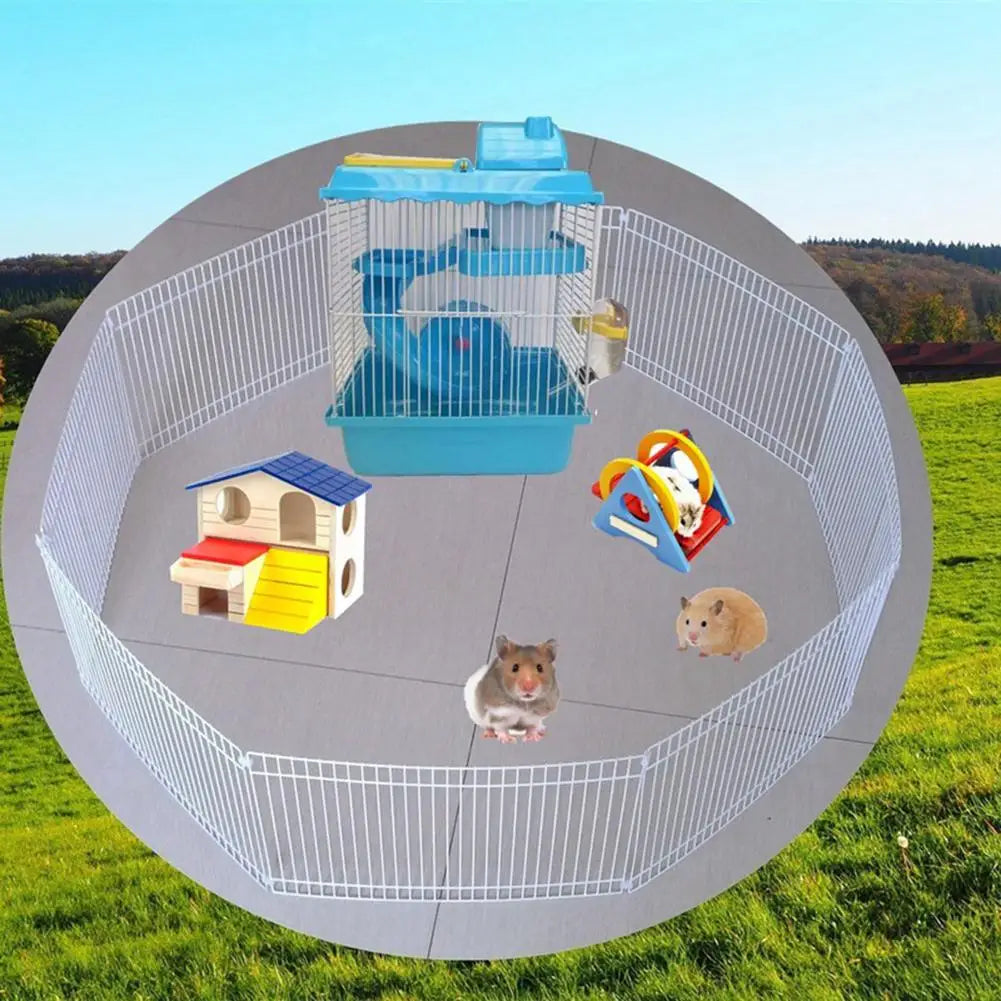 Small Pet Fence Cage Free Activity Large Space Pet Playpen For Hamster Hedgehog Guinea Pig Hamster Cage