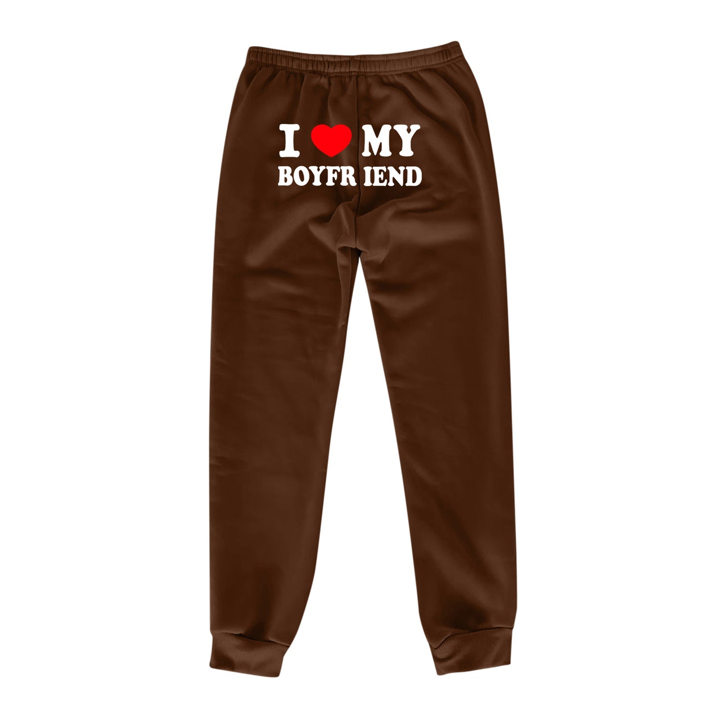 I Love MY BOYFRIEND bedruckte Hose, lässige Jogginghose, Sporthose für Herren und Damen