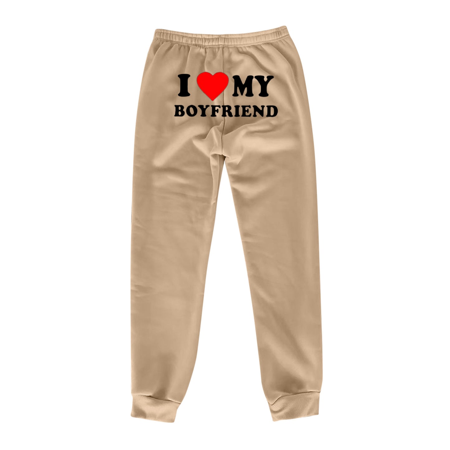 I Love MY BOYFRIEND bedruckte Hose, lässige Jogginghose, Sporthose für Herren und Damen