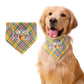 Pet Bandana Festival Costume Dogs Party Neck Scarf Collar Holiday Dress Up Double Layer Dog Tassels Bandanas