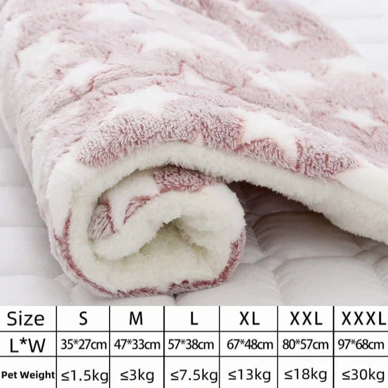 Roll of pink and white textured fabric with size and weight information displayed.
