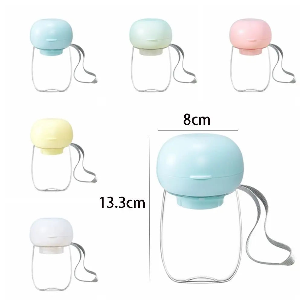 300ml Pet Water Bottle With Lanyard Durable Pet Drinking Cup Portable Reusable Pet Feeding Bowl Small Medium Cats Dogs