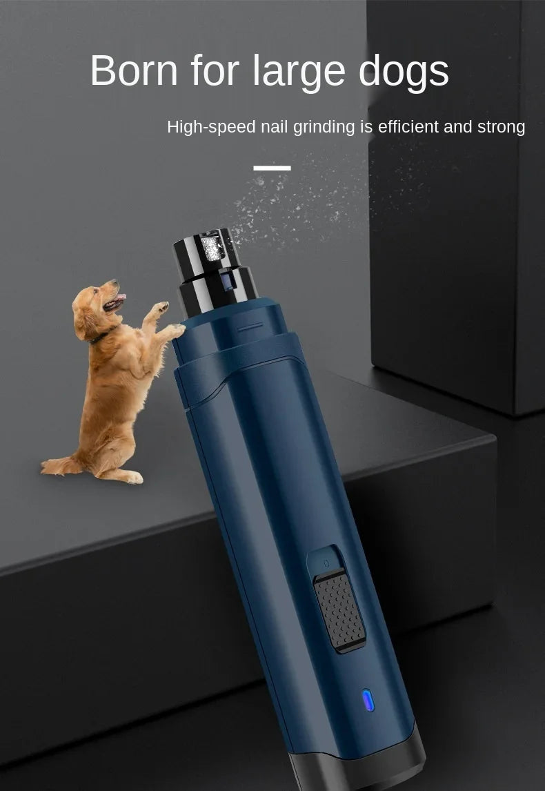 Dog Nail Clipper for Dogs Nail Clippers Pet Grinder Short Gato for Cats Nail Clipper USB Animal Grooming Trimmer Low Noise