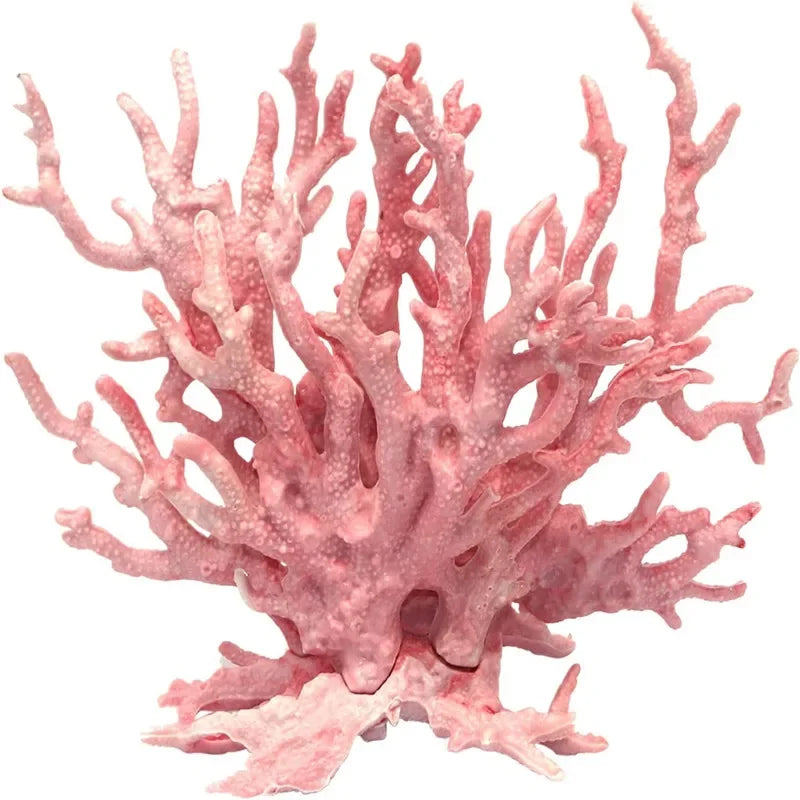 Aquarium S/L Artificial Resin Aquatic Coral Landscape Fish Tank Decoration Underwater Submarine Coral Aquarium Decoration