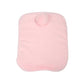 Pink neck pillow on a white background