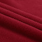 Close-up of red fabric with visible texture