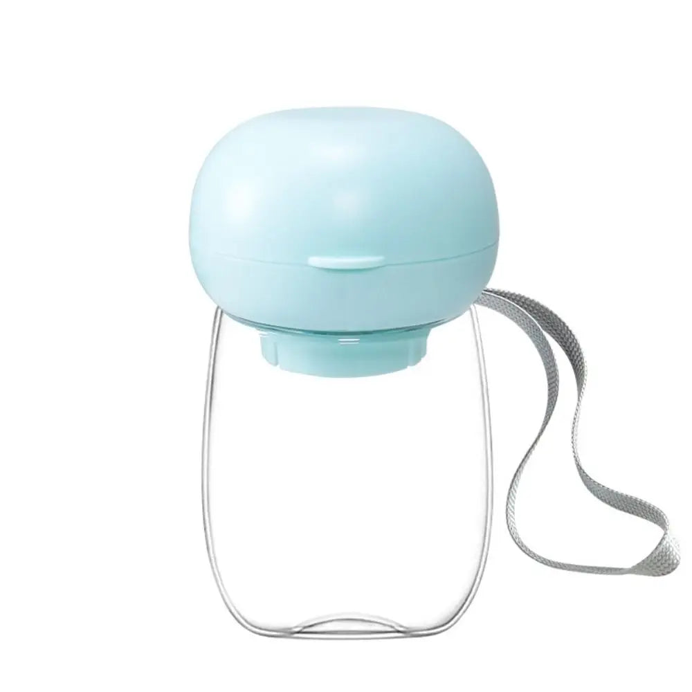 300ml Pet Water Bottle With Lanyard Durable Pet Drinking Cup Portable Reusable Pet Feeding Bowl Small Medium Cats Dogs
