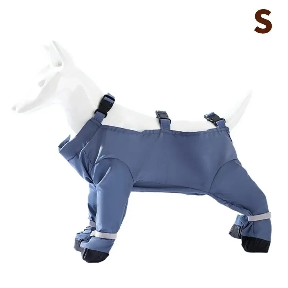 Spring And Summer Dog Outdoor Dustproof Pants Waterproof Dog Boots Rain Boots With Suspender For Small Dogs Outdoor Activit H8j1