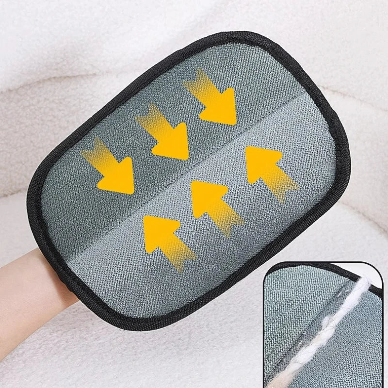 Portable Washable Pet Hair Remover Gloves | Clothes Dehairing & Cleaning Accessories
