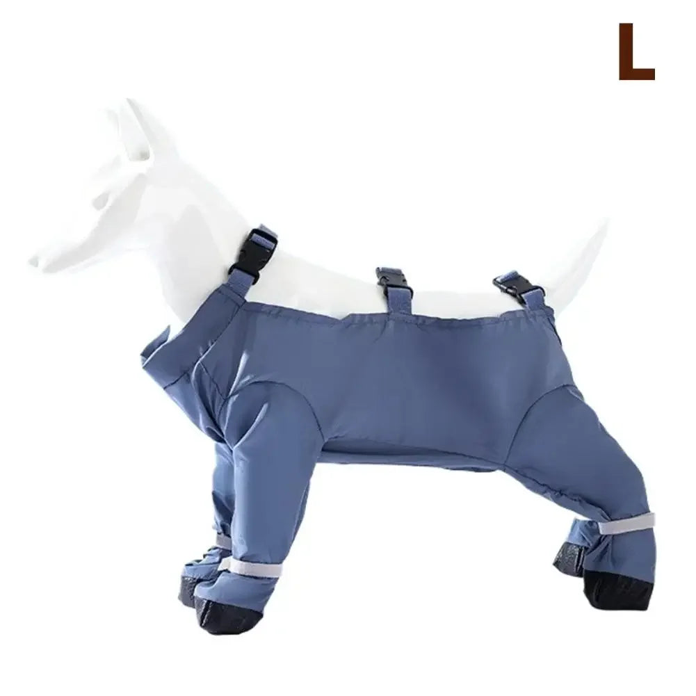 Spring And Summer Dog Outdoor Dustproof Pants Waterproof Dog Boots Rain Boots With Suspender For Small Dogs Outdoor Activit H8j1