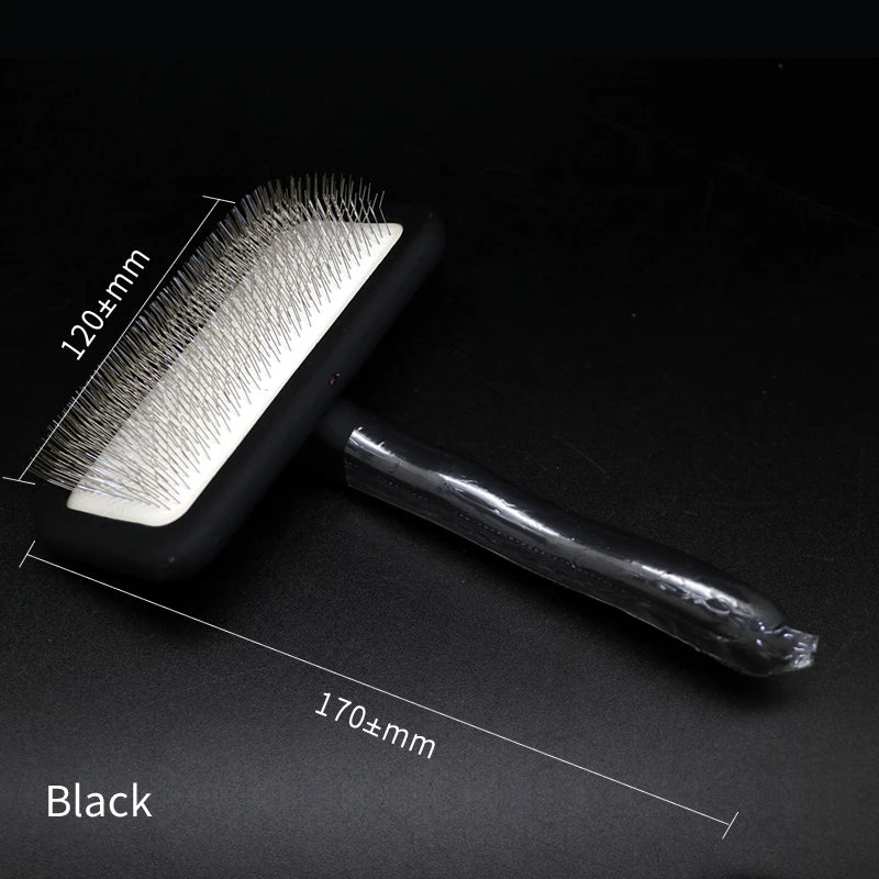 Crane Dog/Cat Grooming Brush Wooden Dog Brush Shampoo Tool for Pet Beauty and Massage Soft Pad Pet Bath Brush Comb High Quality