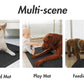 Pet Feeding Dropshipping Pet Placemat for Food and Water Bowl, with Waterproof Rubber Backing, Quick Dry Water Mat for Dog Cat
