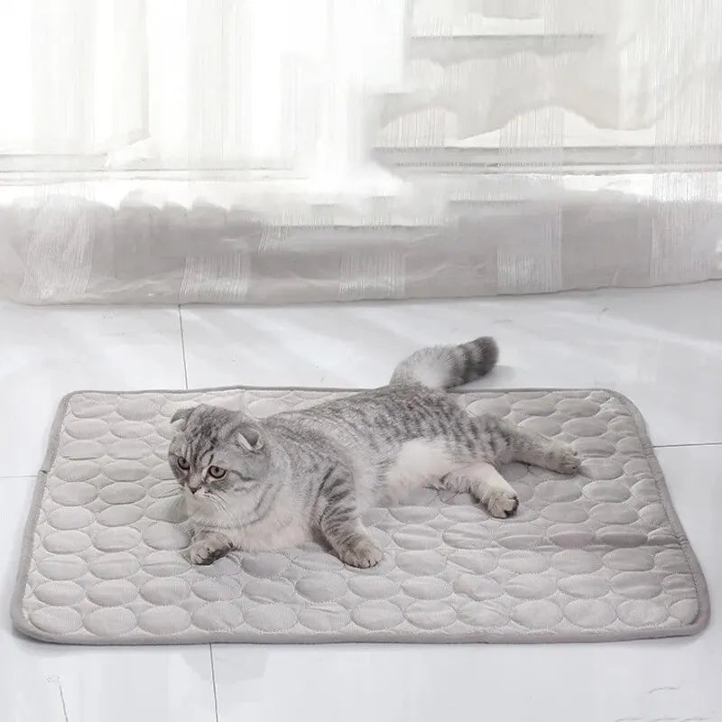 Pet Ice Mat Cooling Pad – Durable Summer Bed for Small Dogs and Cats
