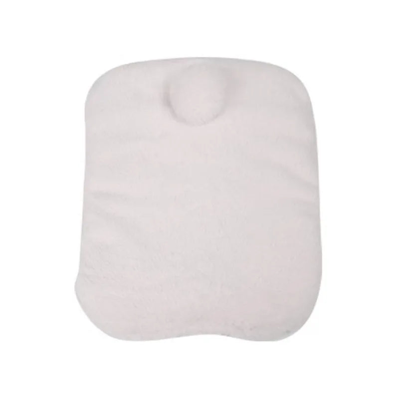 White foam cushion on a white background
