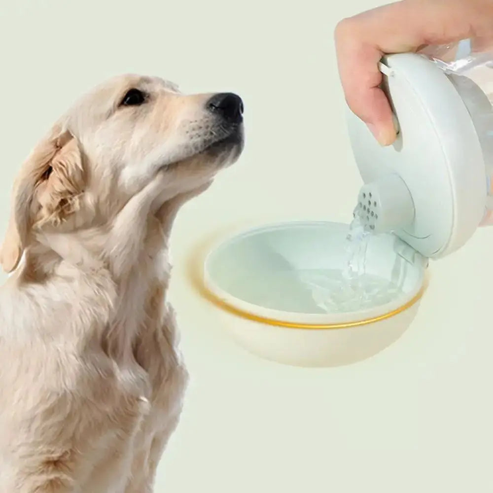 300ml Pet Water Bottle With Lanyard Durable Pet Drinking Cup Portable Reusable Pet Feeding Bowl Small Medium Cats Dogs