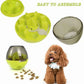 Pet toy with clear container, dog with treats, and text 'Easy to Assemble' on a white background
